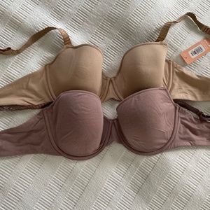2 ThirdLove Nursing Bras - Size 34D - NEVER WORN